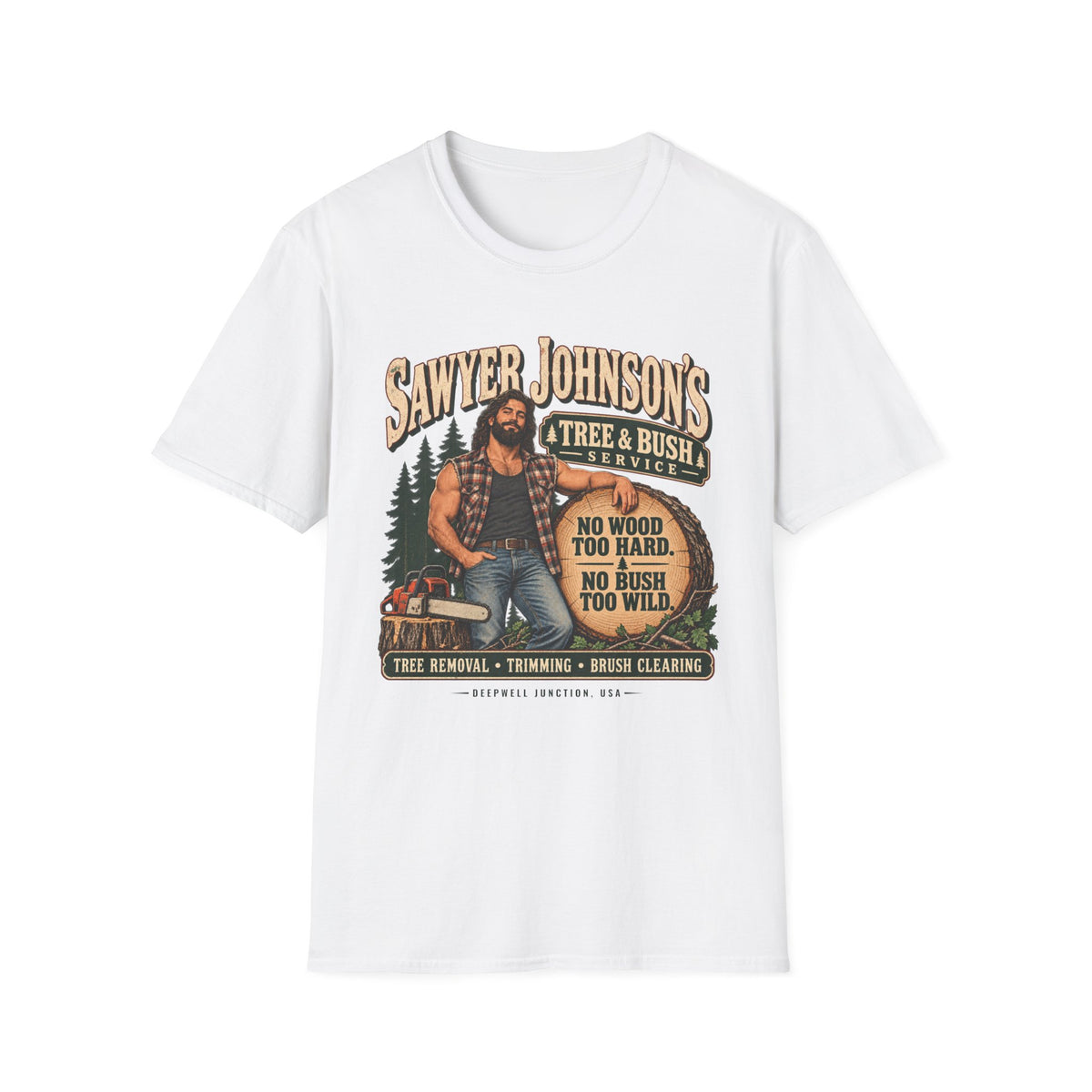 Sawyer on the Job Tee