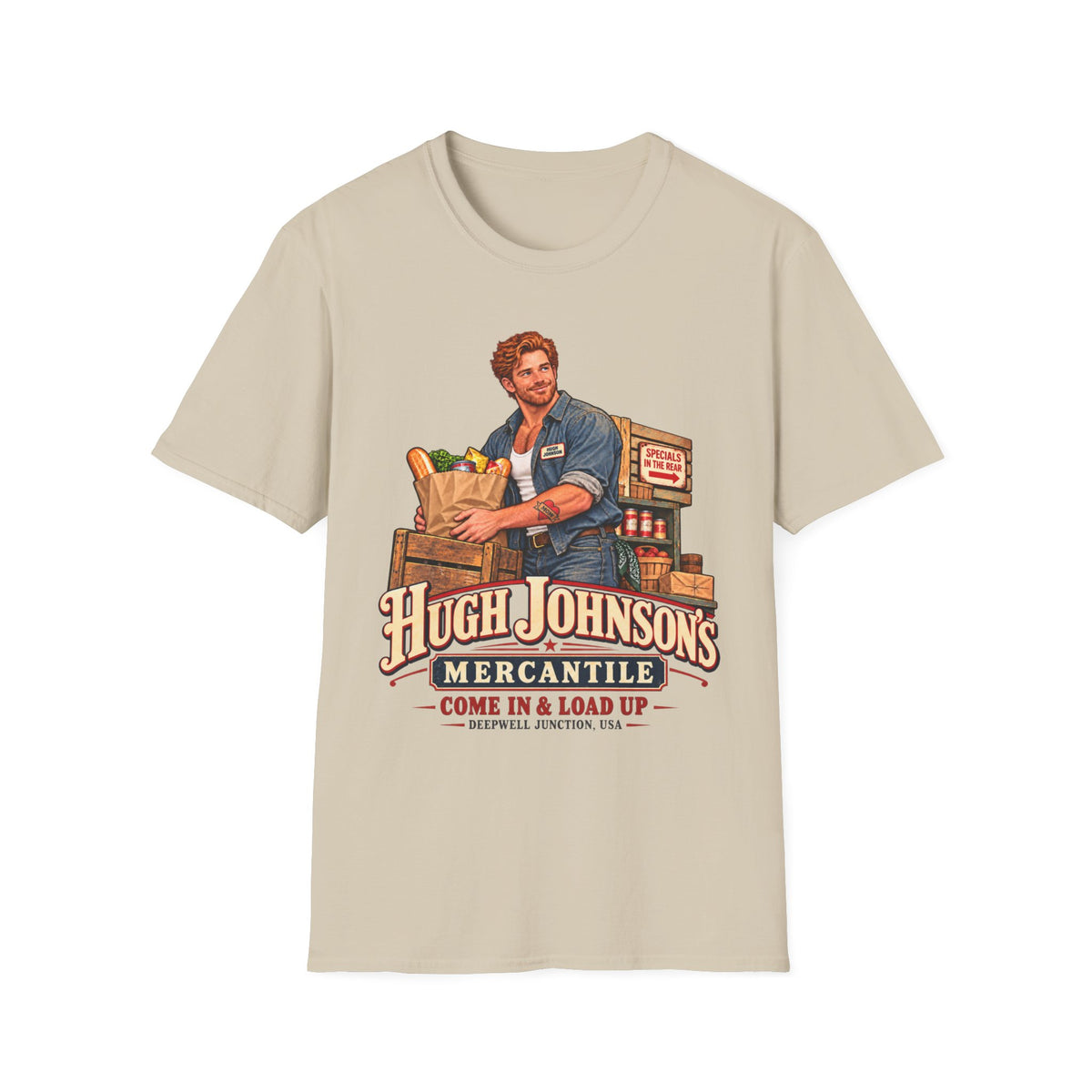 Hugh on the Job Tee