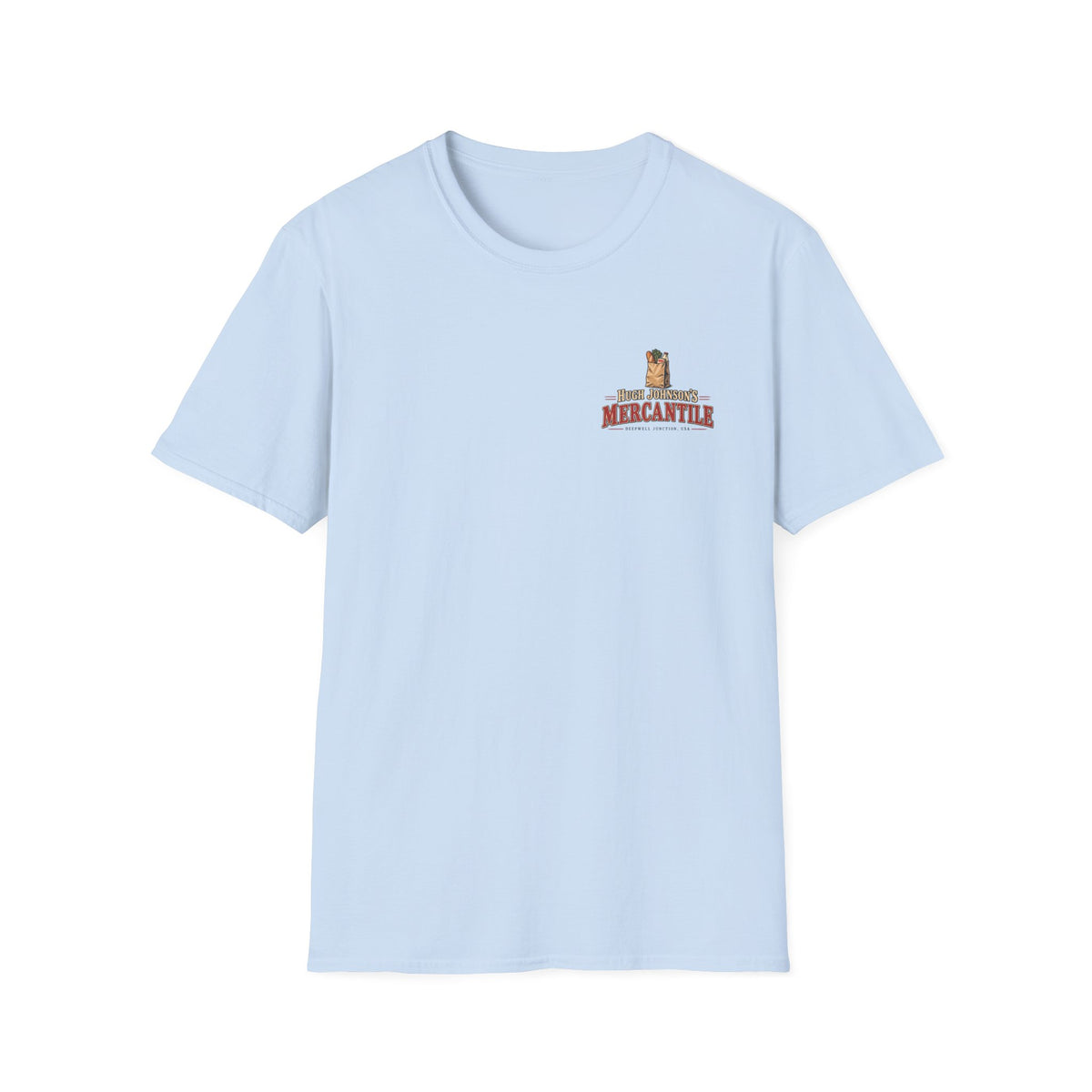 Hugh Work Crew Tee - Front & Back