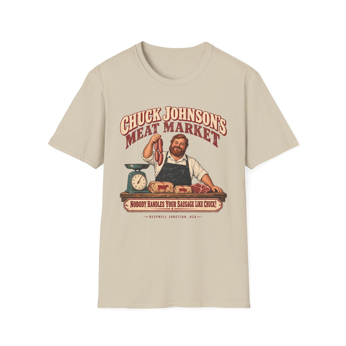 Chuck on the Job Tee