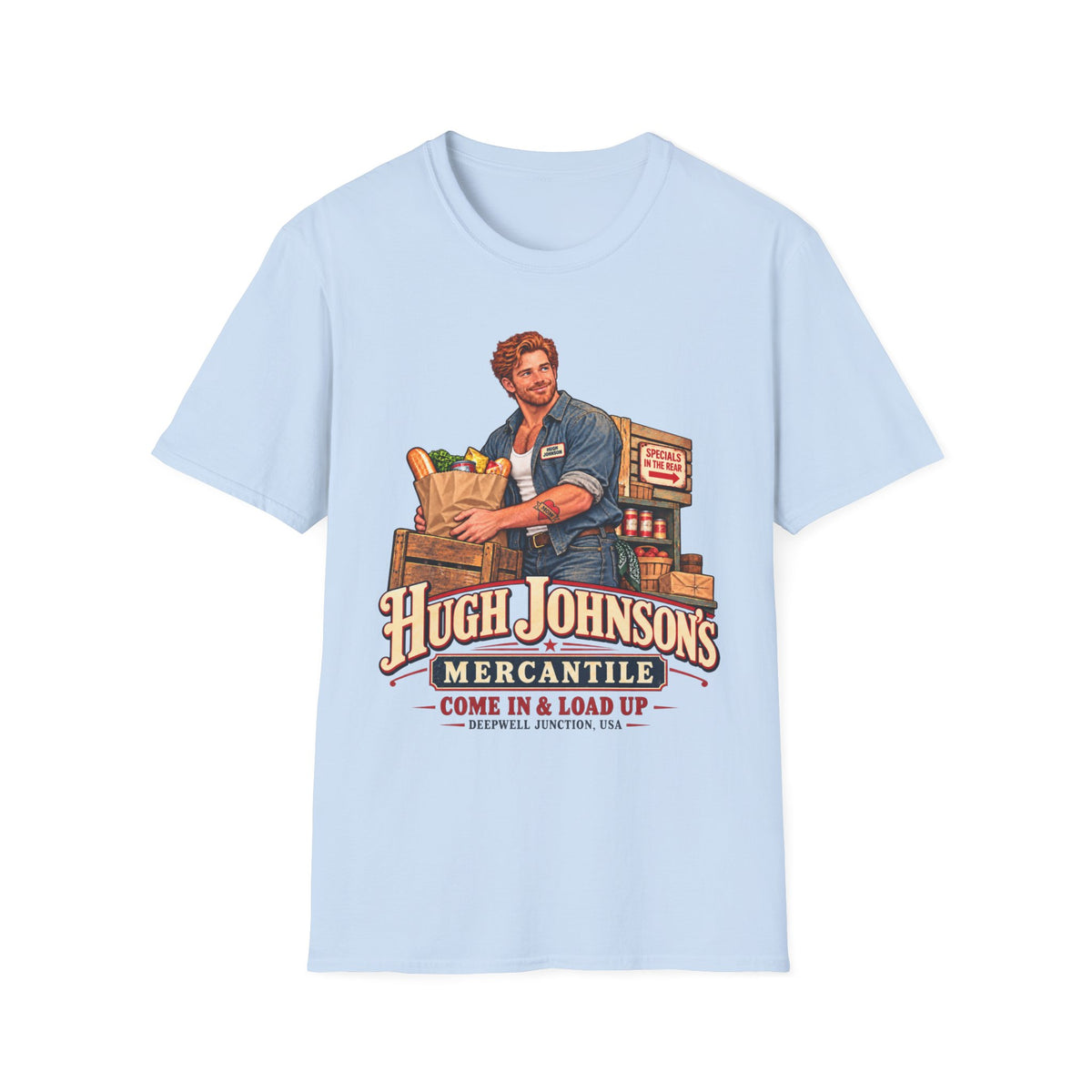 Hugh on the Job Tee
