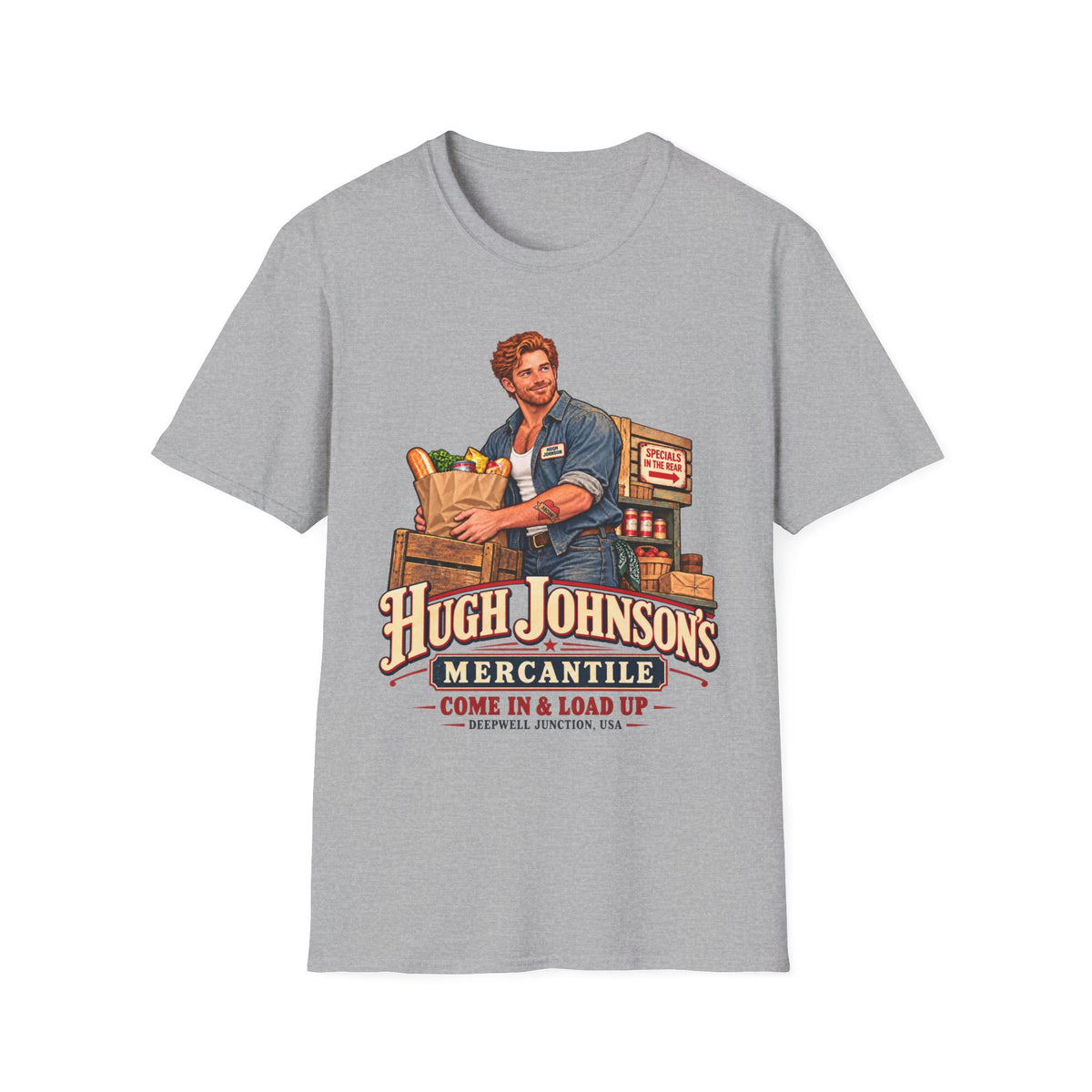 Hugh on the Job Tee