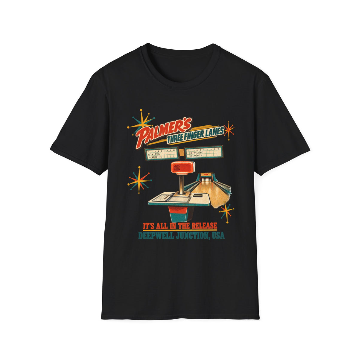 Three Finger Lanes Tee