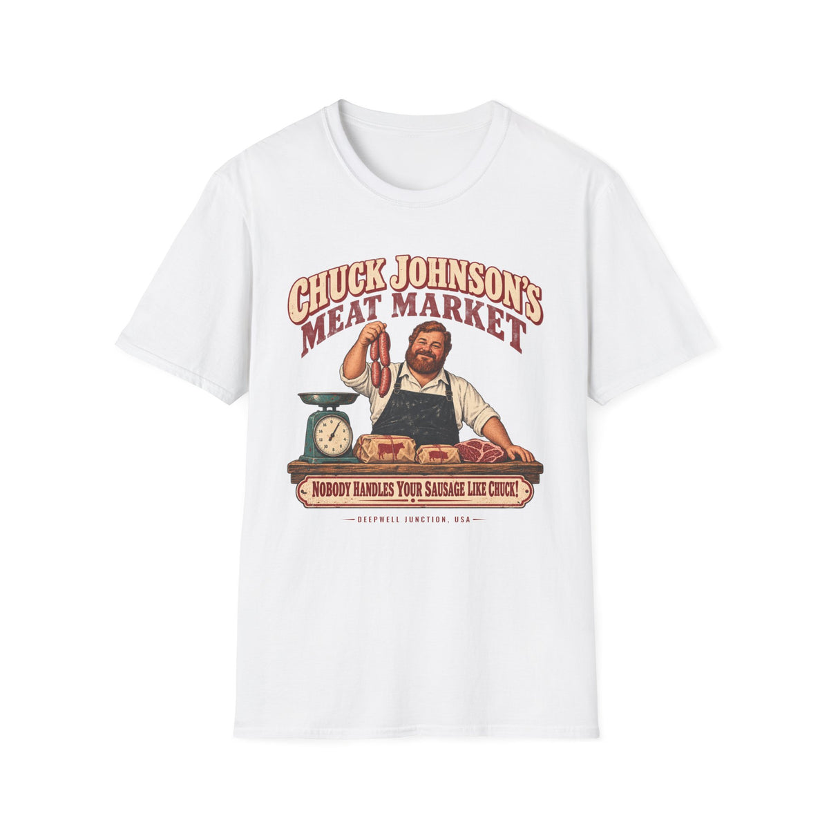 Chuck on the Job Tee