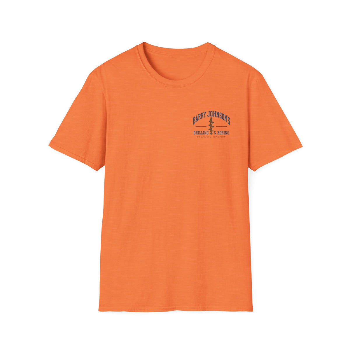 Barry Work Crew Tee - Front & Back