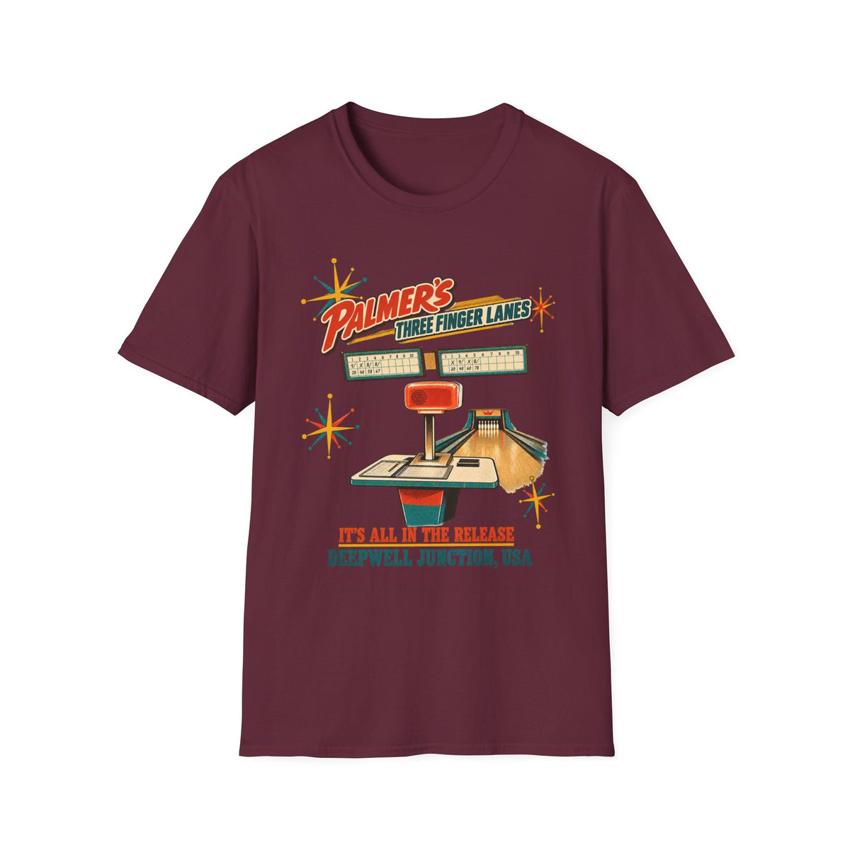 Three Finger Lanes Tee