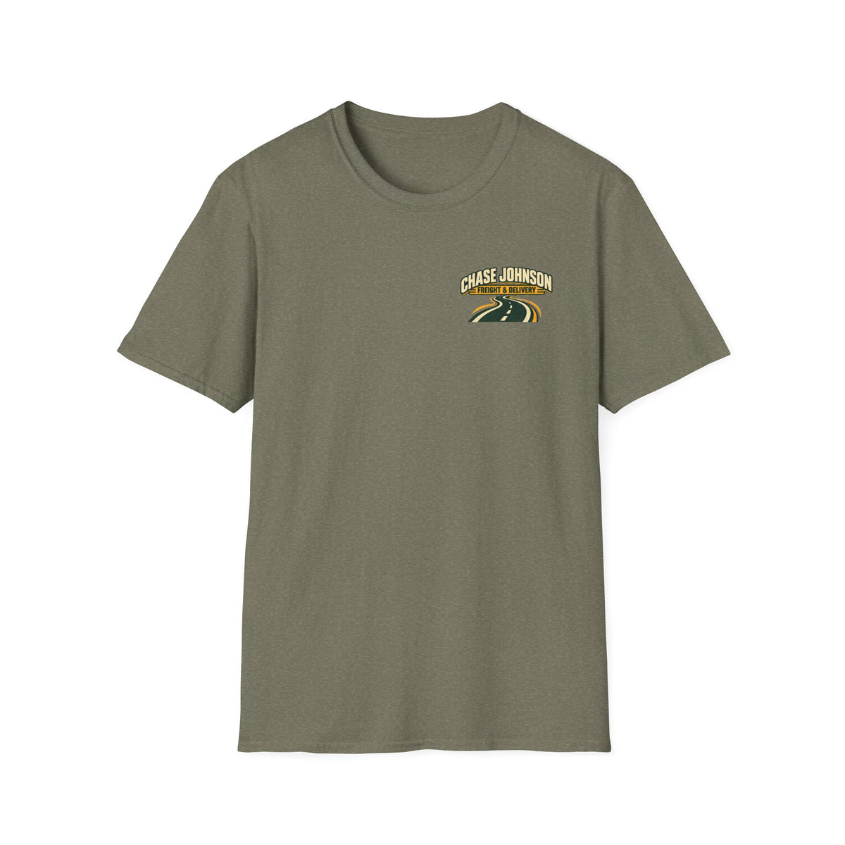 Chase Johnson Work Crew Tee - Front & Back