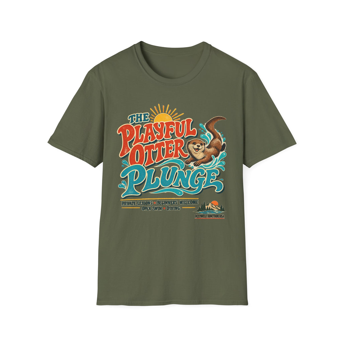 The Playful Otter Tee