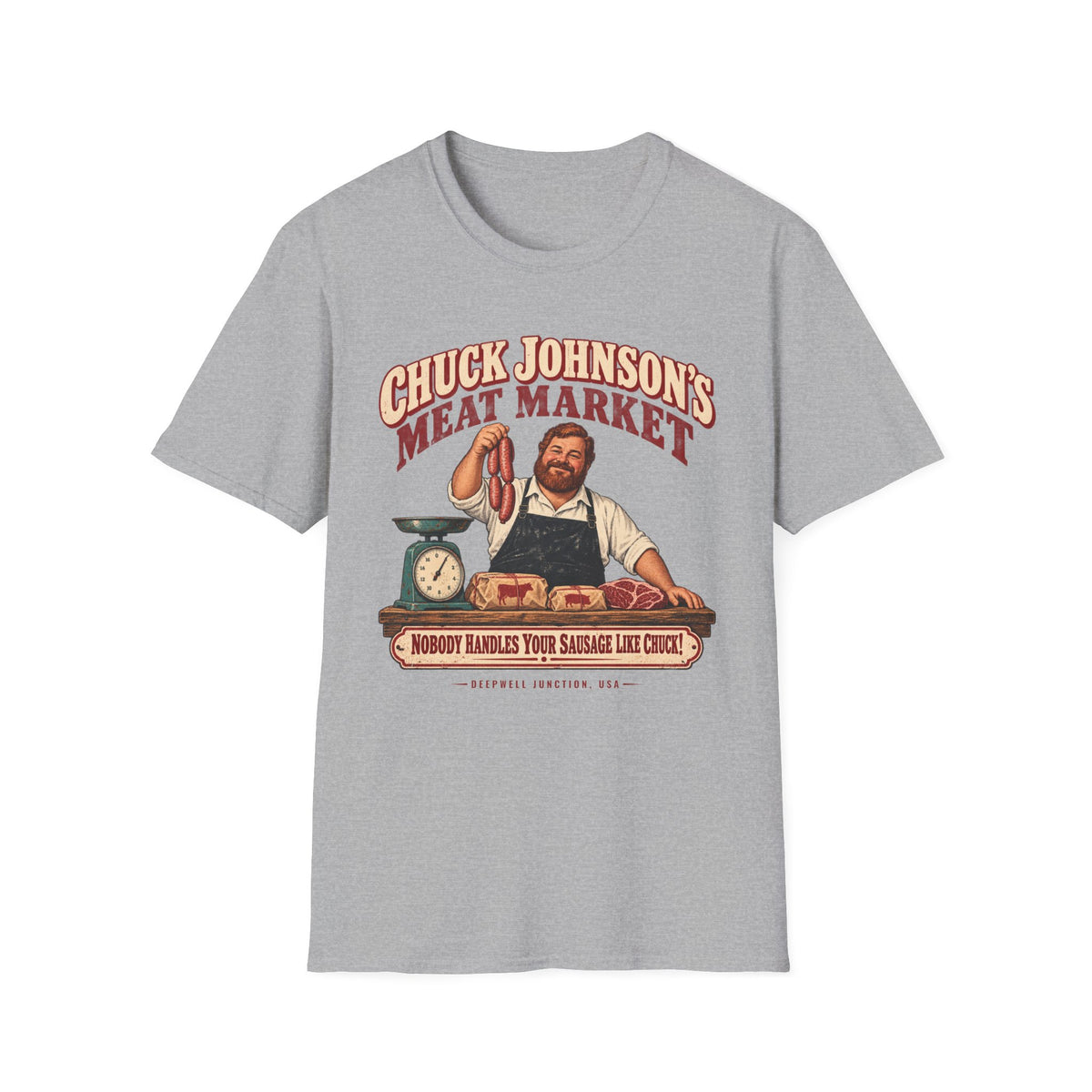 Chuck on the Job Tee