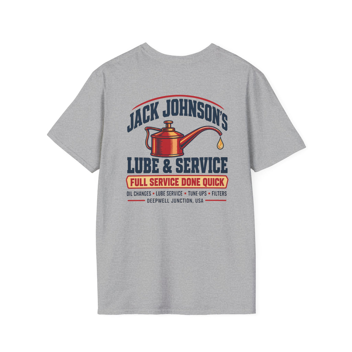 Jack Work Crew Tee - Front & Back