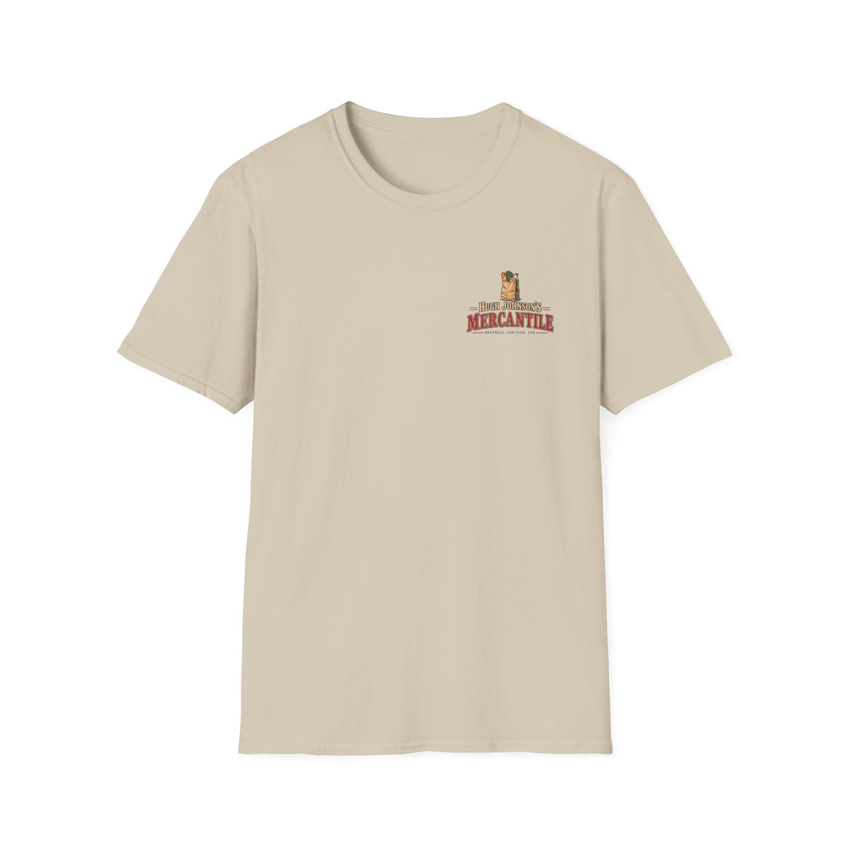 Hugh Work Crew Tee - Front & Back