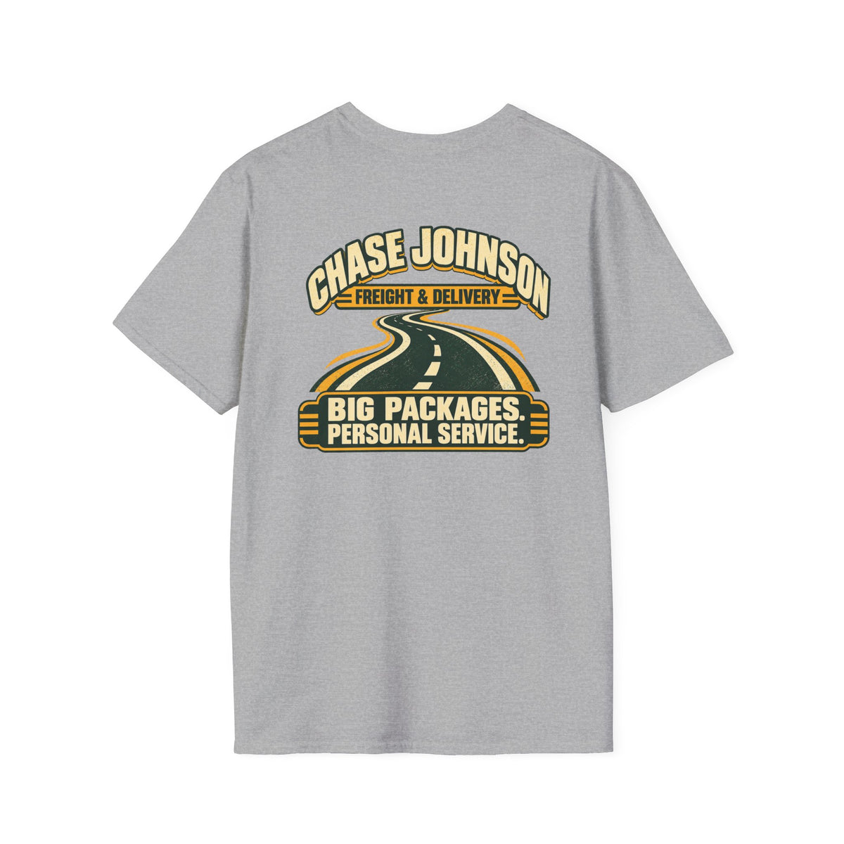 Chase Johnson Work Crew Tee - Front & Back