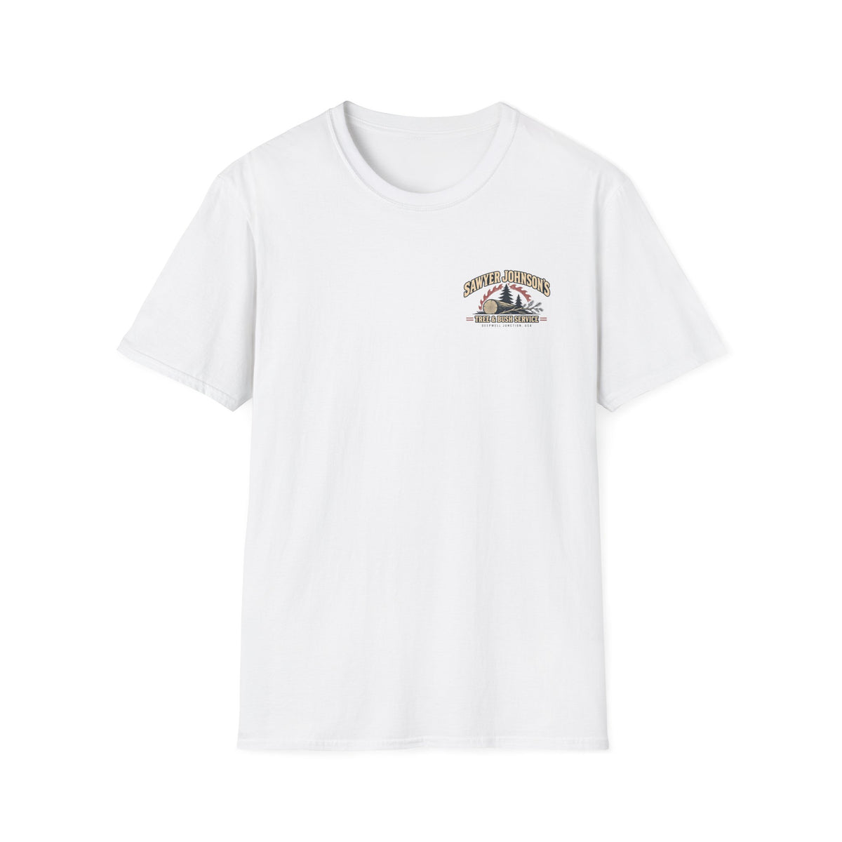 Sawyer Work Crew Tee - Front & Back