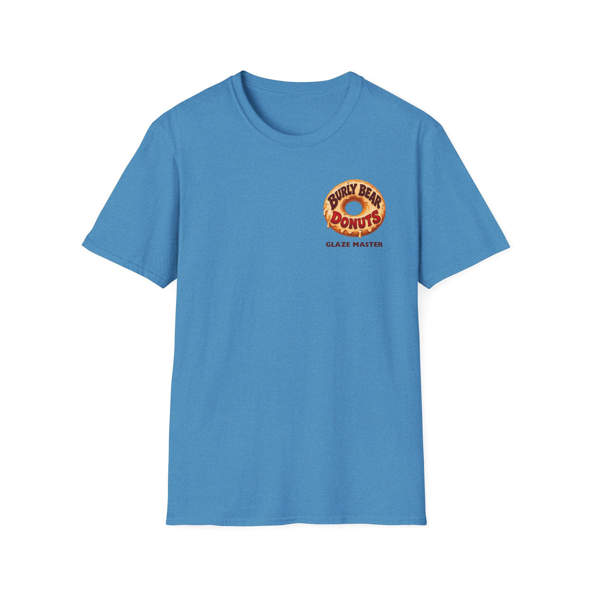 Burly Bear Glaze Master Crew Tee - Front & Back
