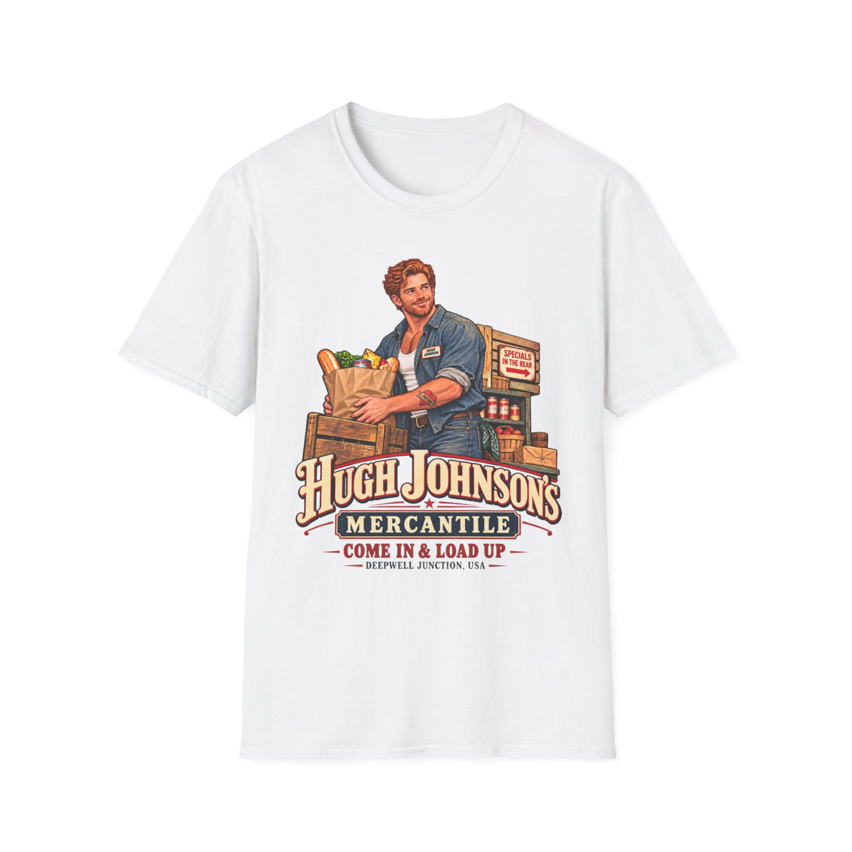 Hugh on the Job Tee