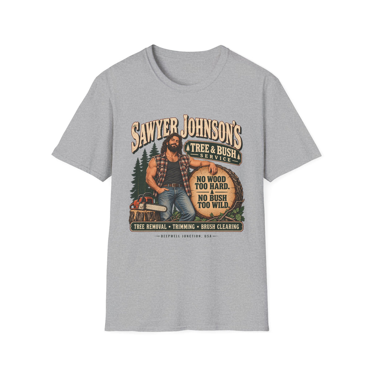 Sawyer on the Job Tee