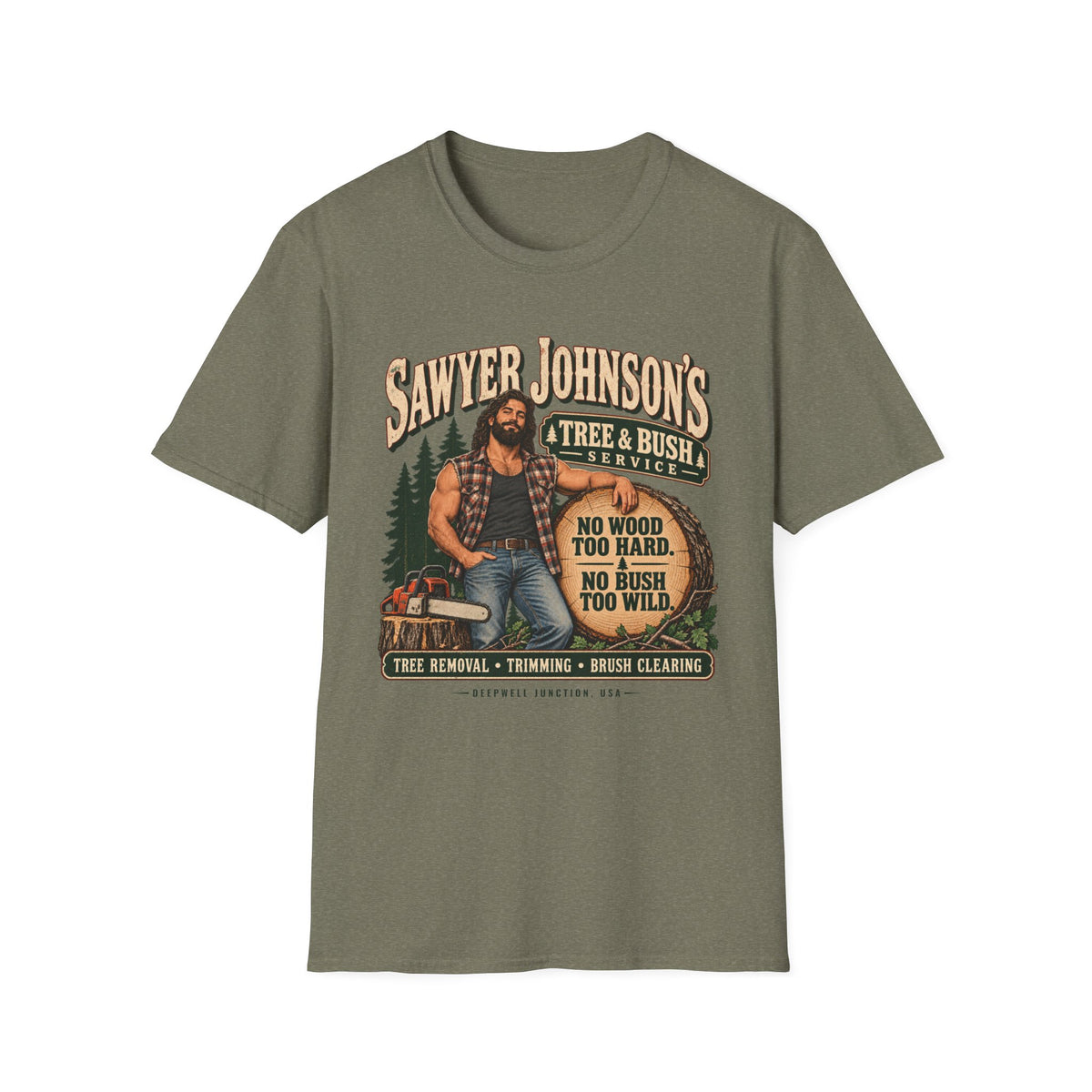 Sawyer on the Job Tee