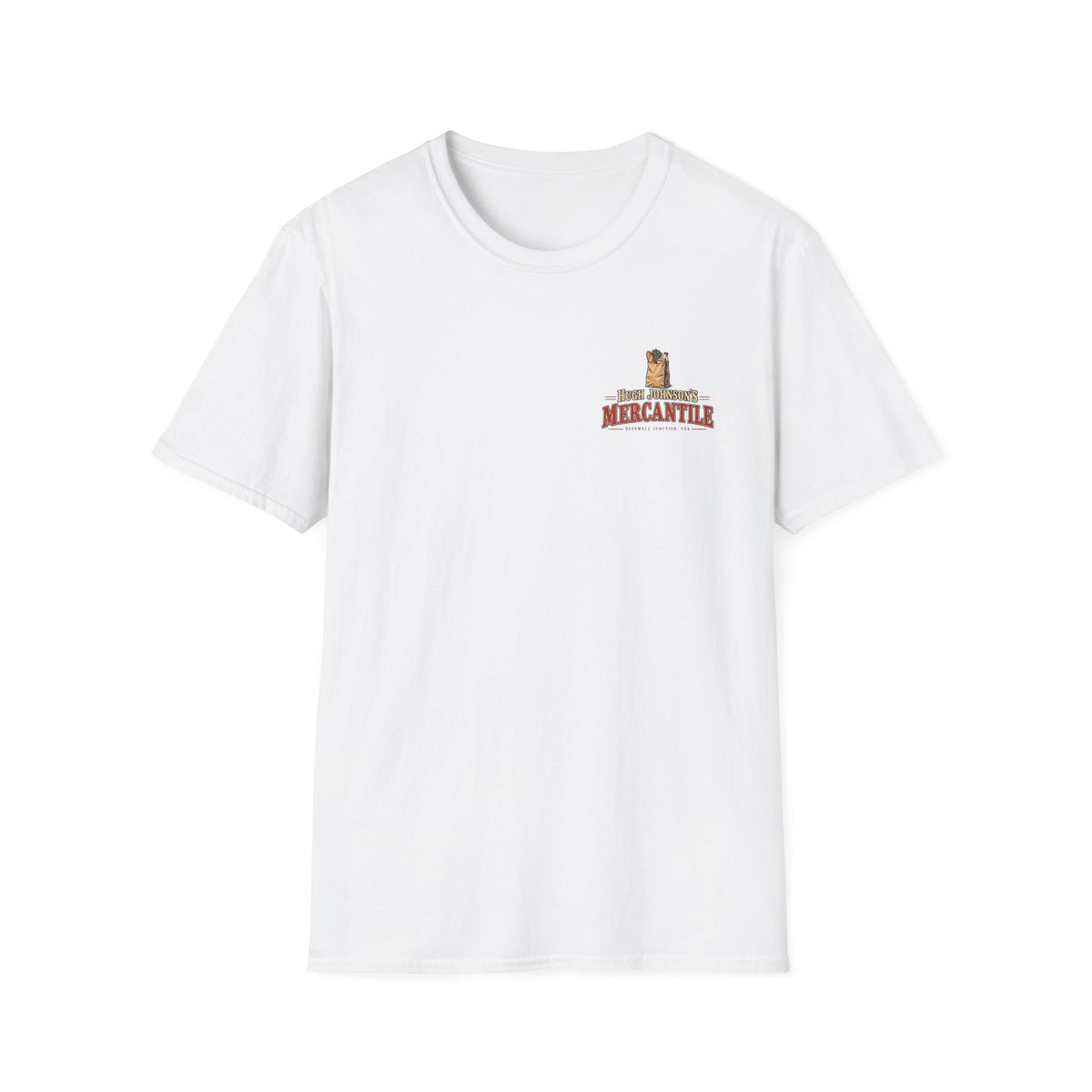 Hugh Work Crew Tee - Front & Back