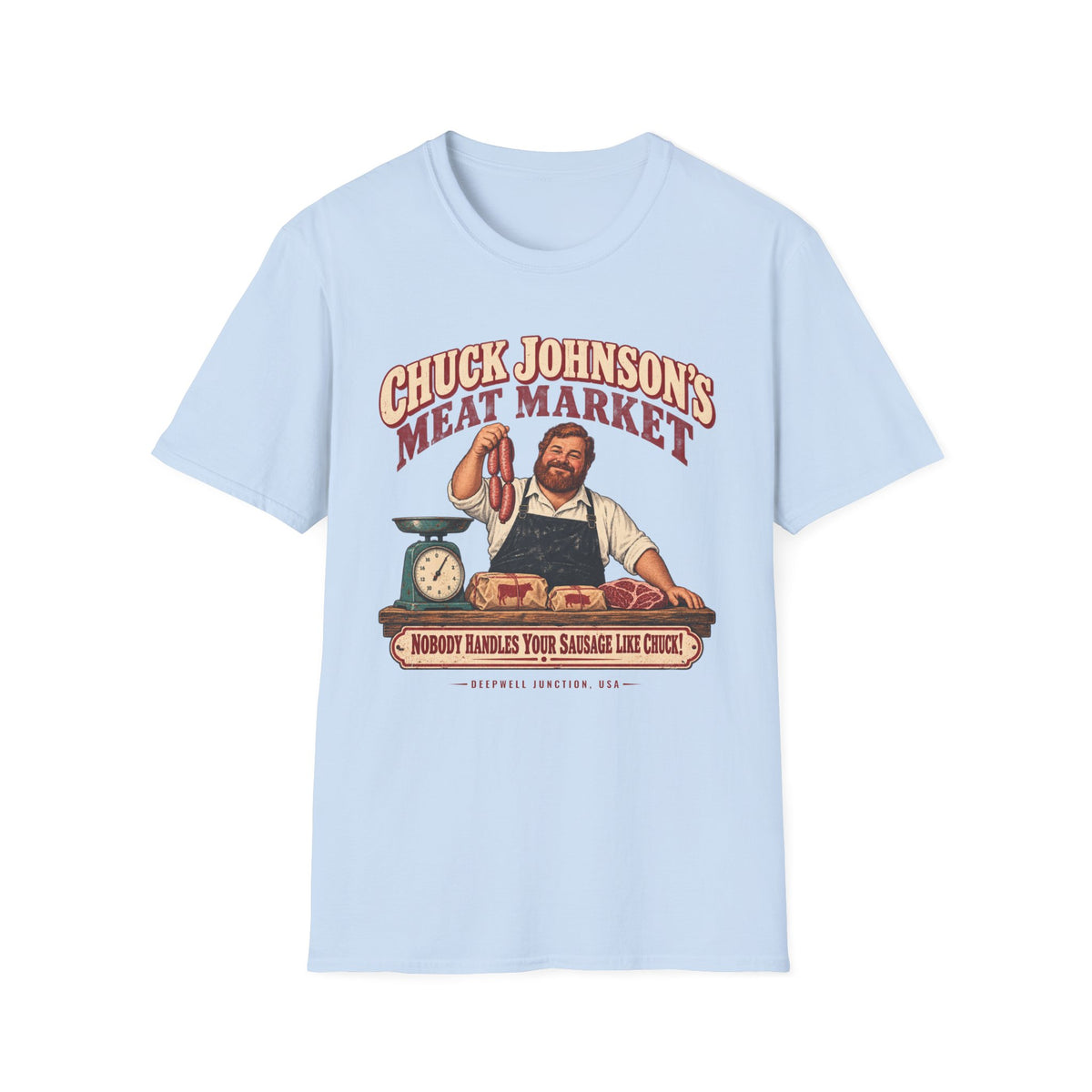 Chuck on the Job Tee