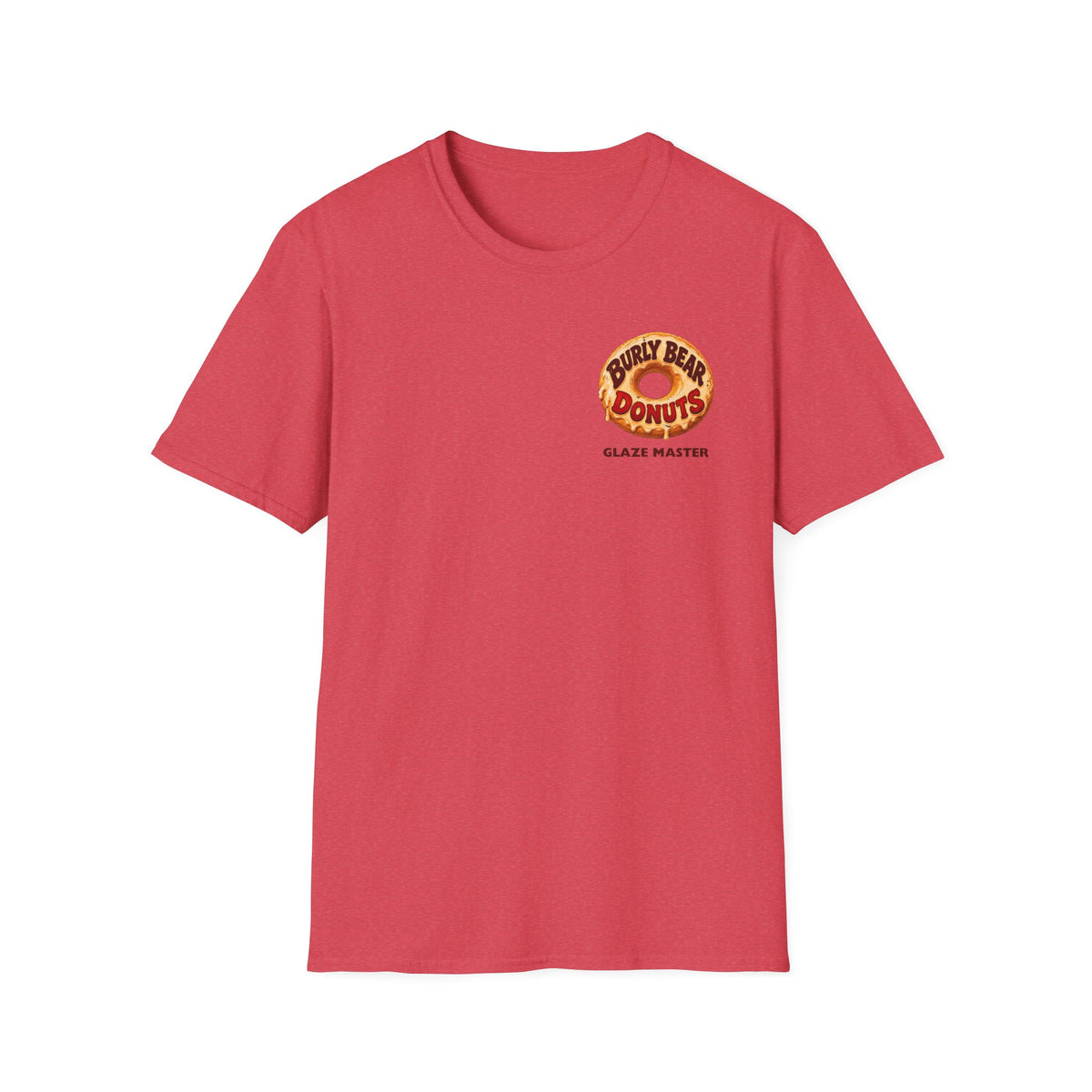 Burly Bear Glaze Master Crew Tee - Front & Back