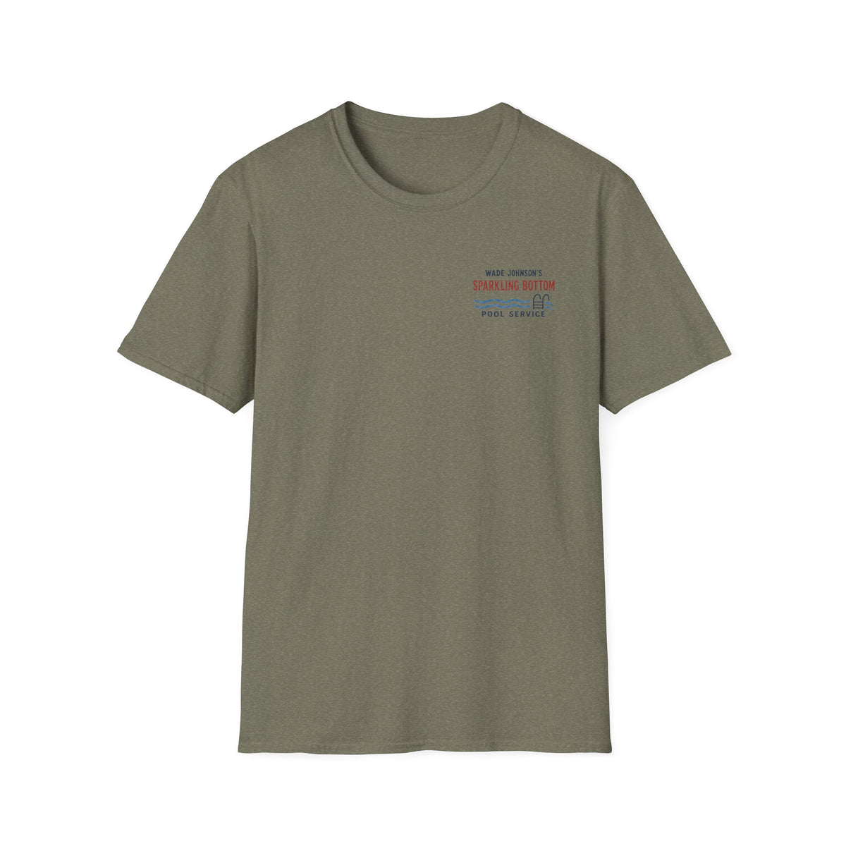 Wade Work Crew Tee - Front & Back