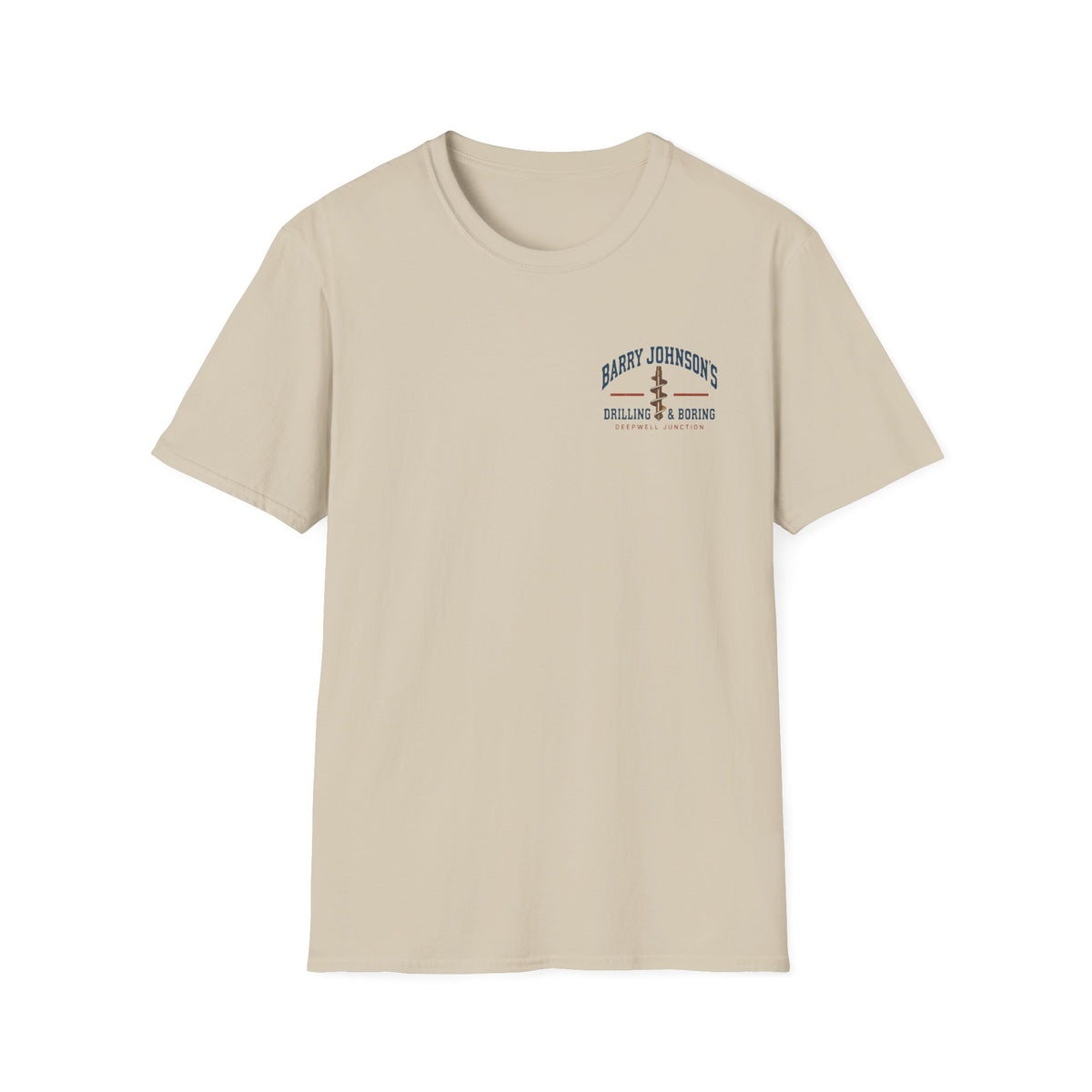 Barry Work Crew Tee - Front & Back
