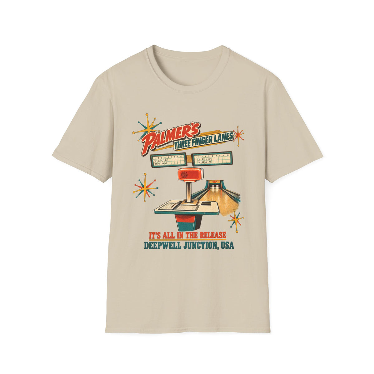 Three Finger Lanes Tee