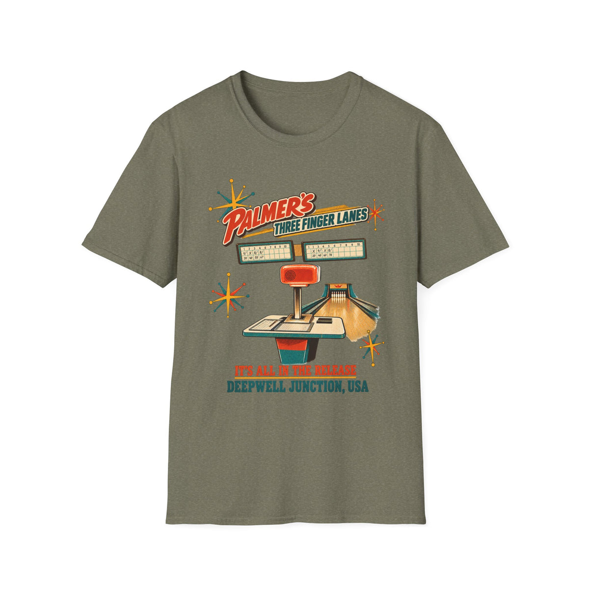 Three Finger Lanes Tee