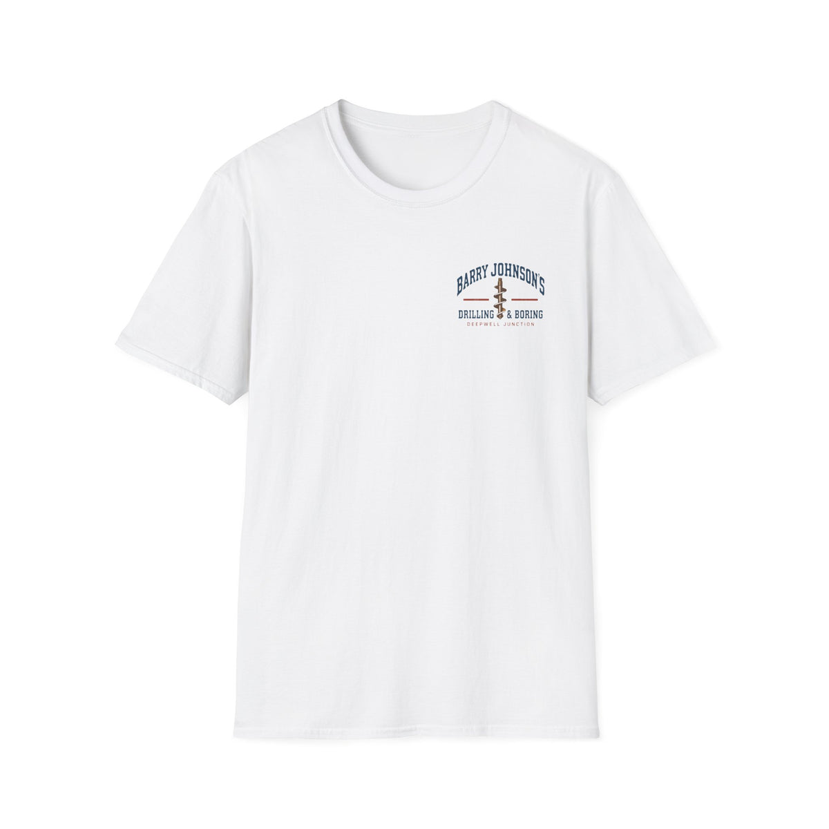 Barry Work Crew Tee - Front & Back