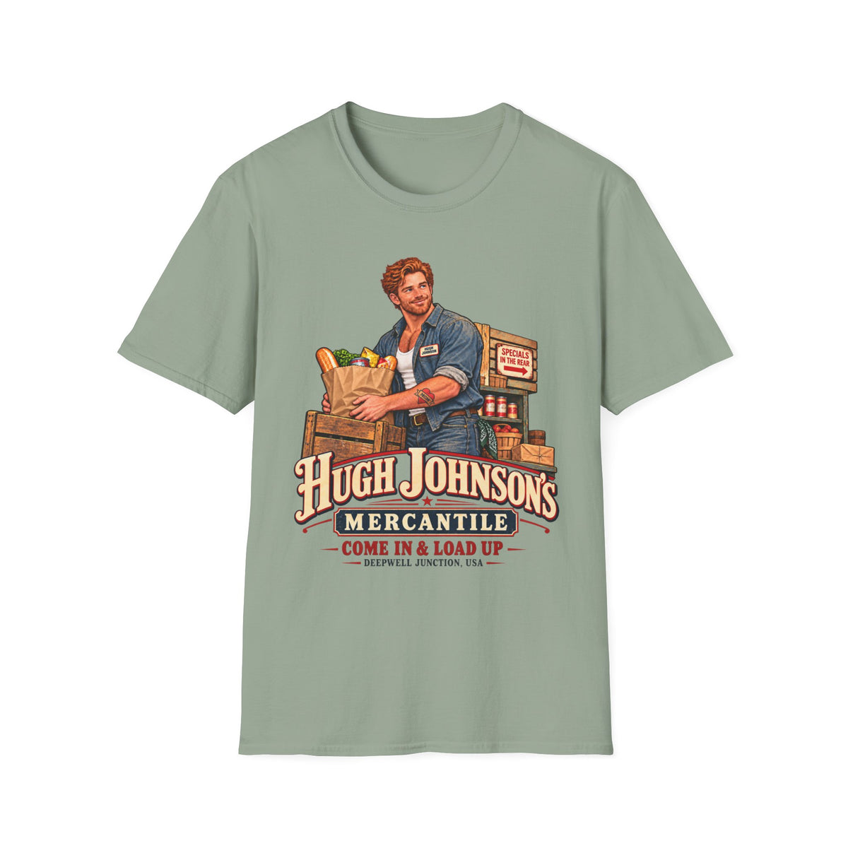 Hugh on the Job Tee