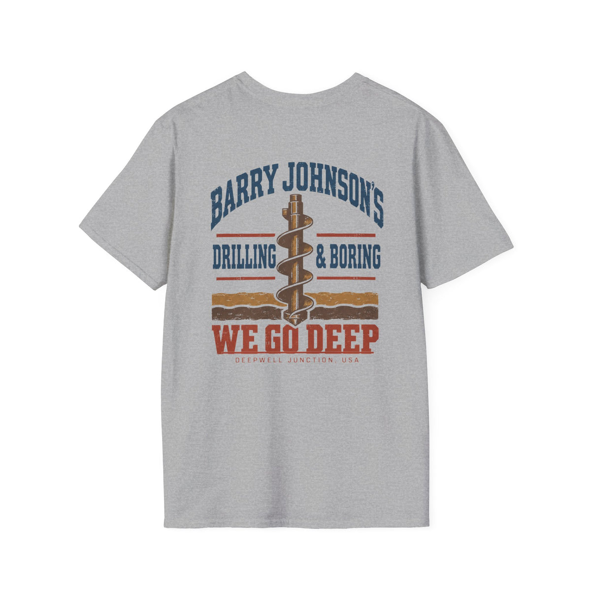 Barry Work Crew Tee - Front & Back
